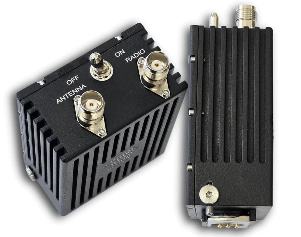 Shireen 225 MHz~3 GHz Bi-directional Amplifier 20 Watt Battery Powered BDA